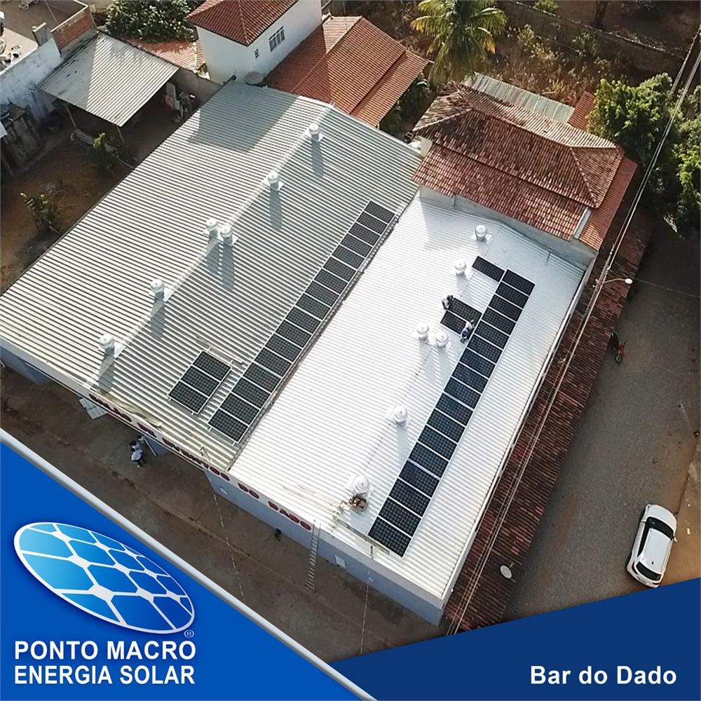 Projeto de energia solar: Bar do Dado