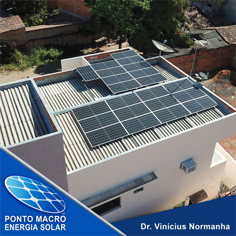 Projeto de energia solar: Dr. Vinícius Normanha