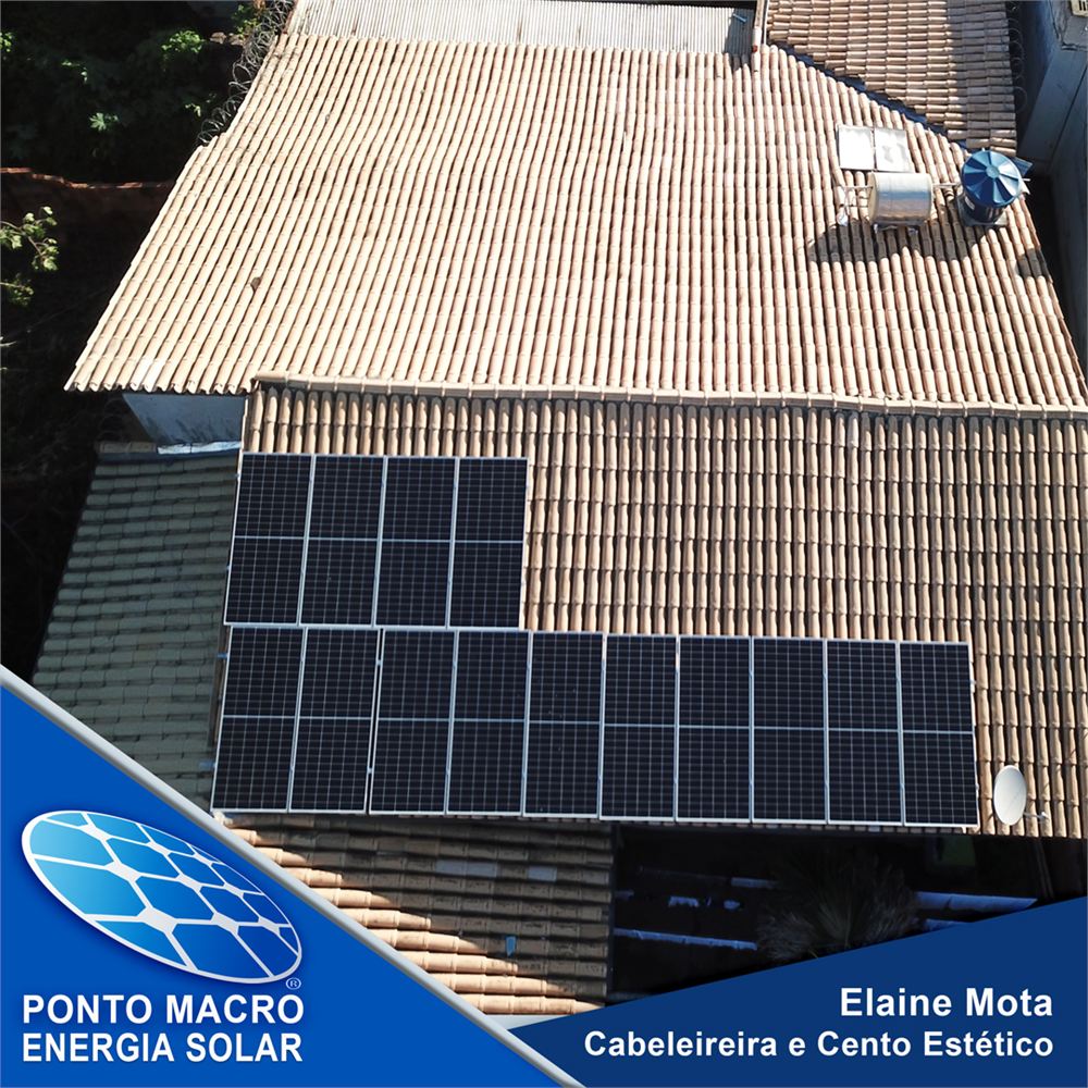 Projeto de energia solar: Elaine Mota