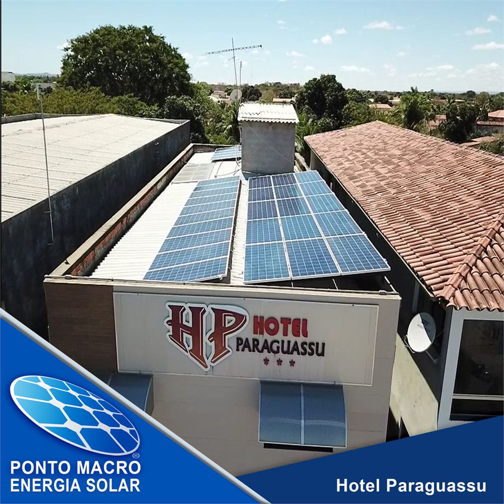 Projeto de energia solar: Hotel Paraguassu