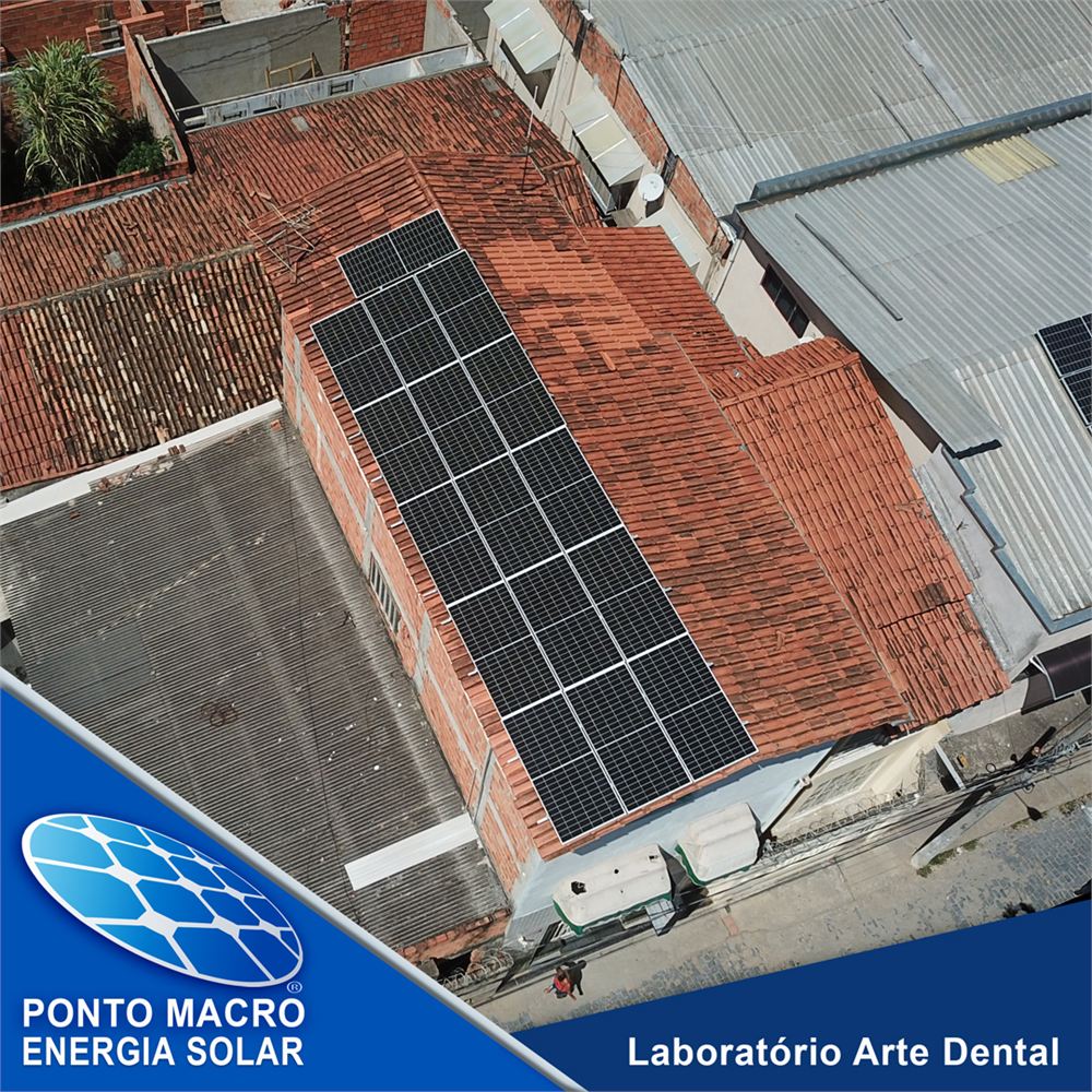Projeto de energia solar: Laboratório Arte Dental