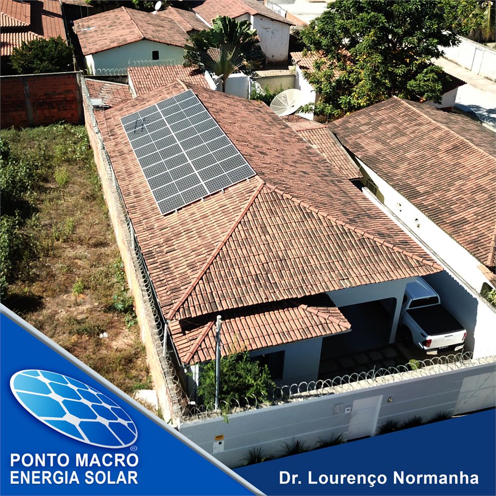 Projeto de energia solar: Dr. Lourenço Normanha