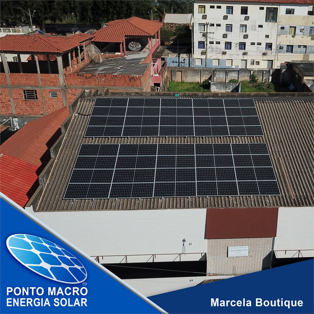 Projeto de energia solar: Marcela Boutique