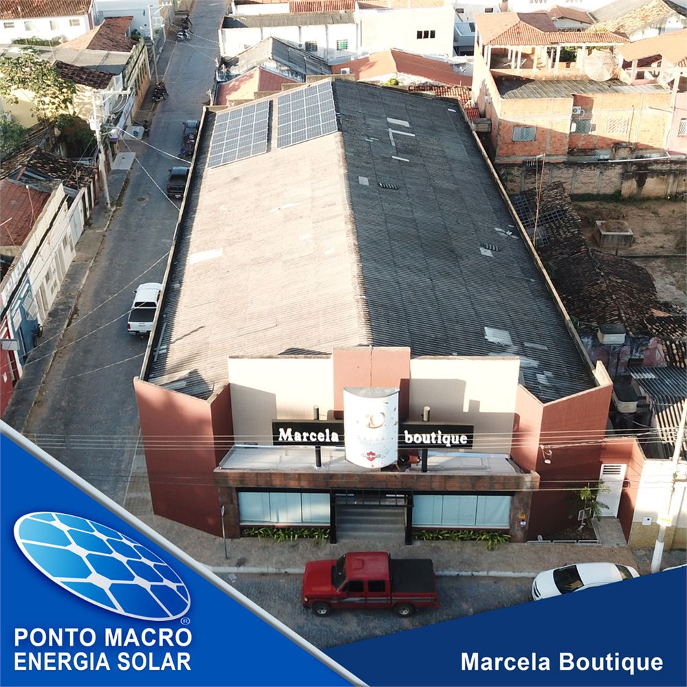 Projeto de energia solar: Marcela Boutique — projeto 02