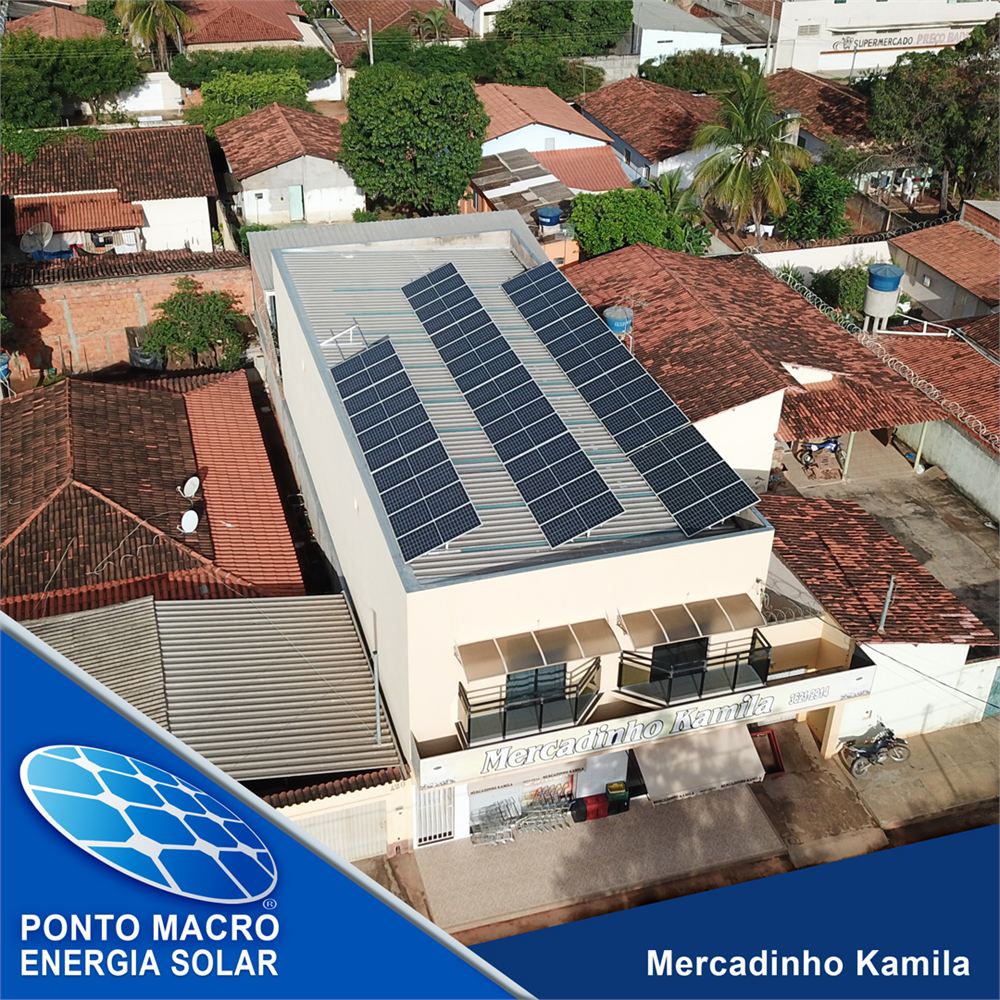Projeto de energia solar: Mercadinho Kamila