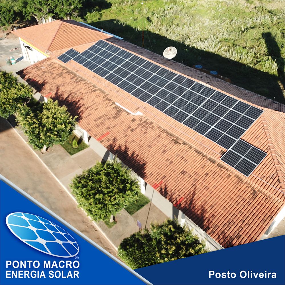 Projeto de energia solar: Posto Oliveira