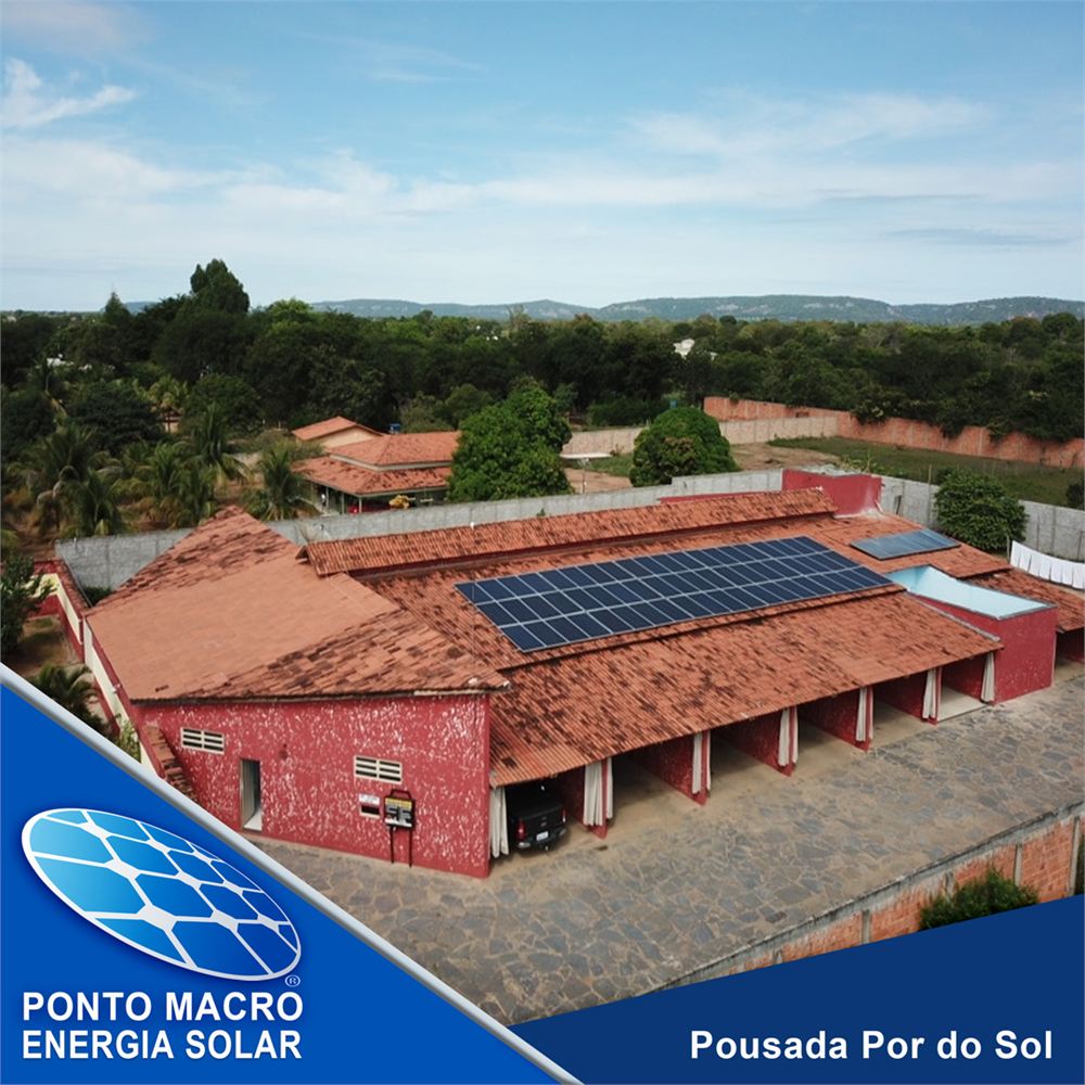 Projeto de energia solar: Pousada Pôr do Sol