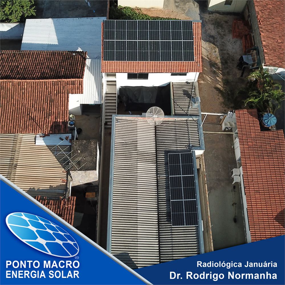 Projeto de energia solar: Radiológica Januária