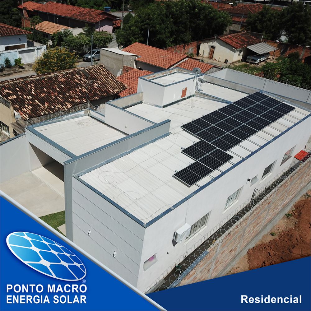 Projeto de energia solar: Residencial Helder