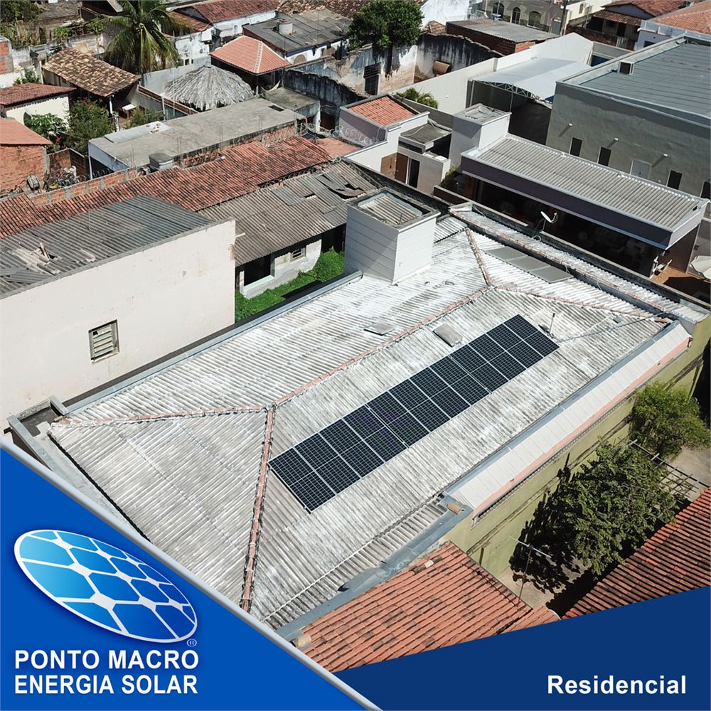 Projeto de energia solar: Residencial Lucílio