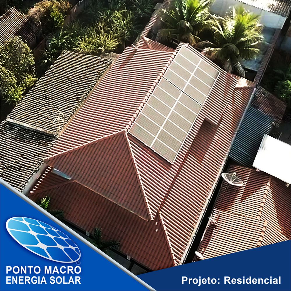 Projeto de energia solar: Residencial Ângelo