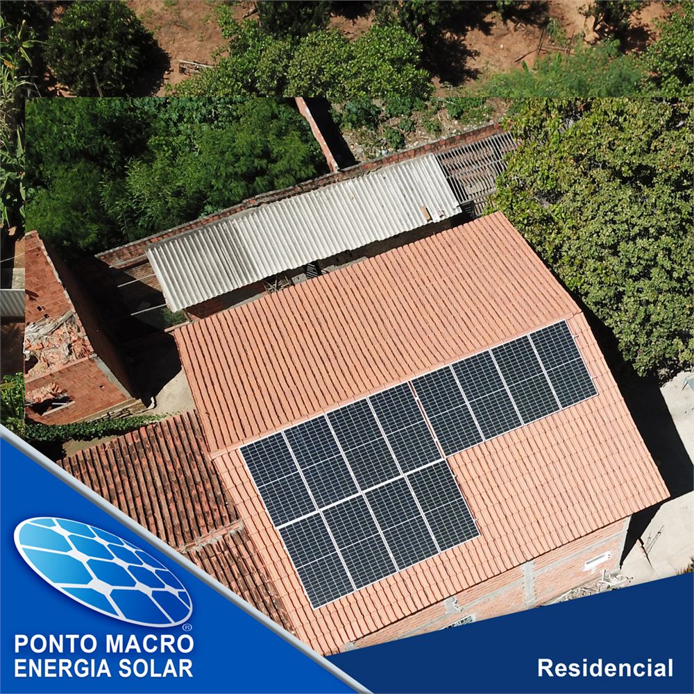 Projeto de energia solar: Residencial Felipe
