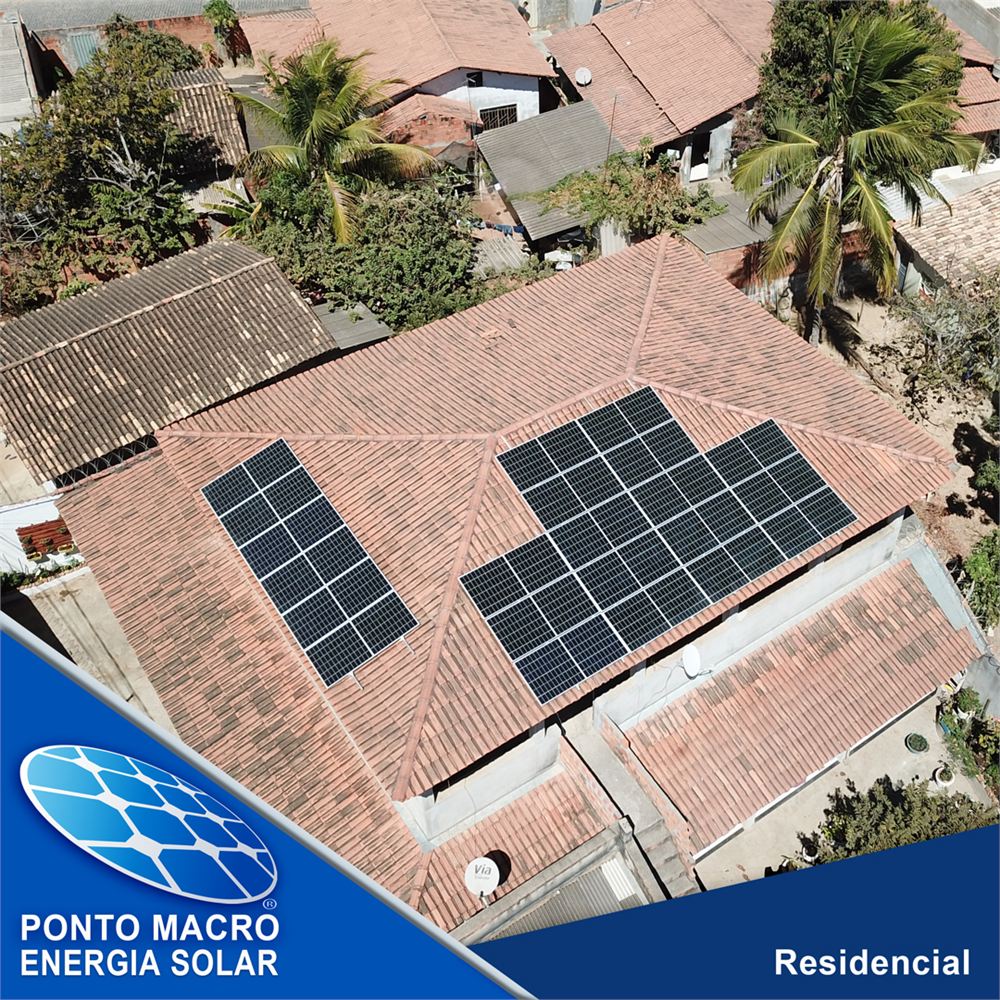Projeto de energia solar: Residencial Fernando