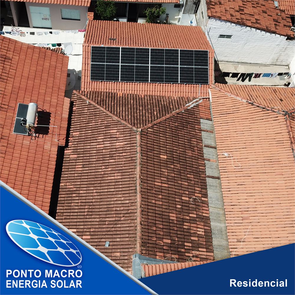 Projeto de energia solar: Residencial João B.