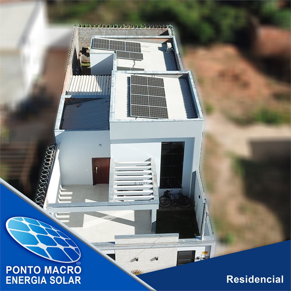 Projeto de energia solar: Residencial Marcelos