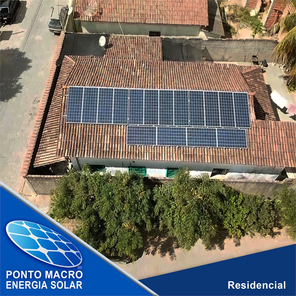 Projeto de energia solar: Residencial Marcos