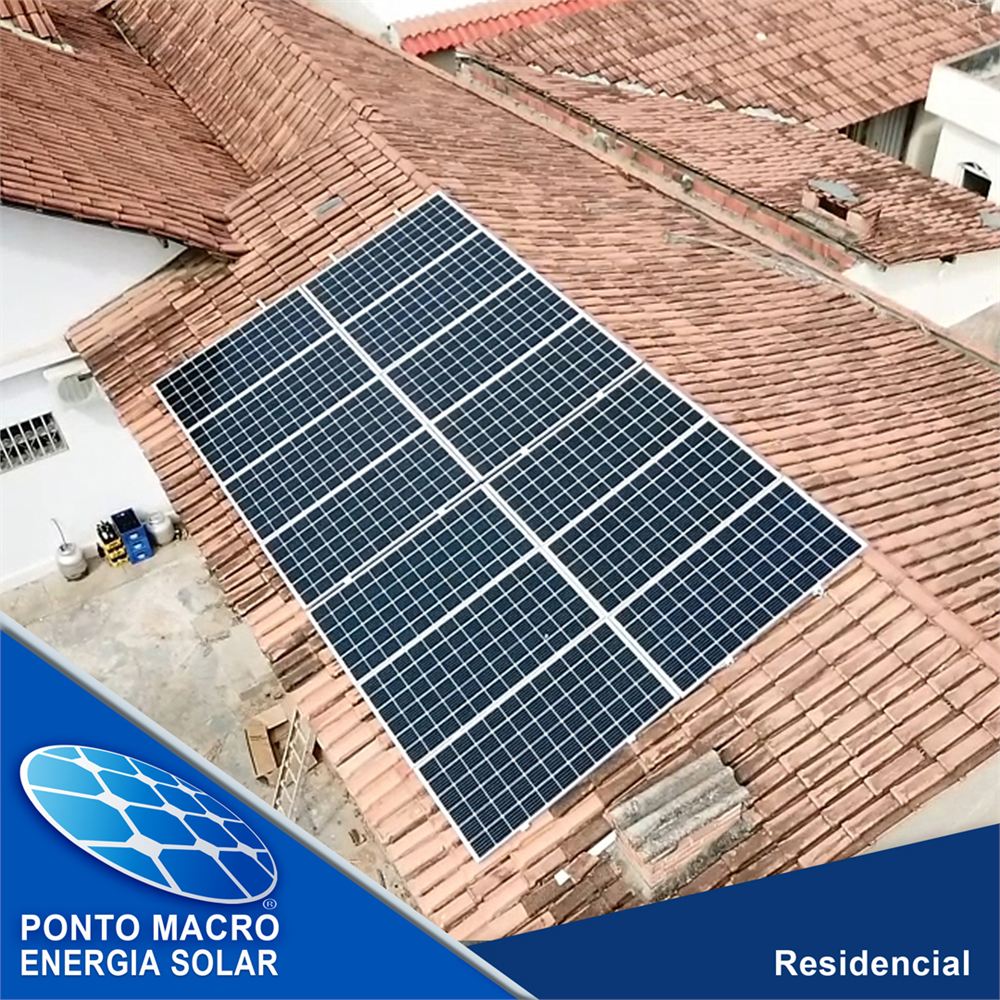 Projeto de energia solar: Residencial Pedro