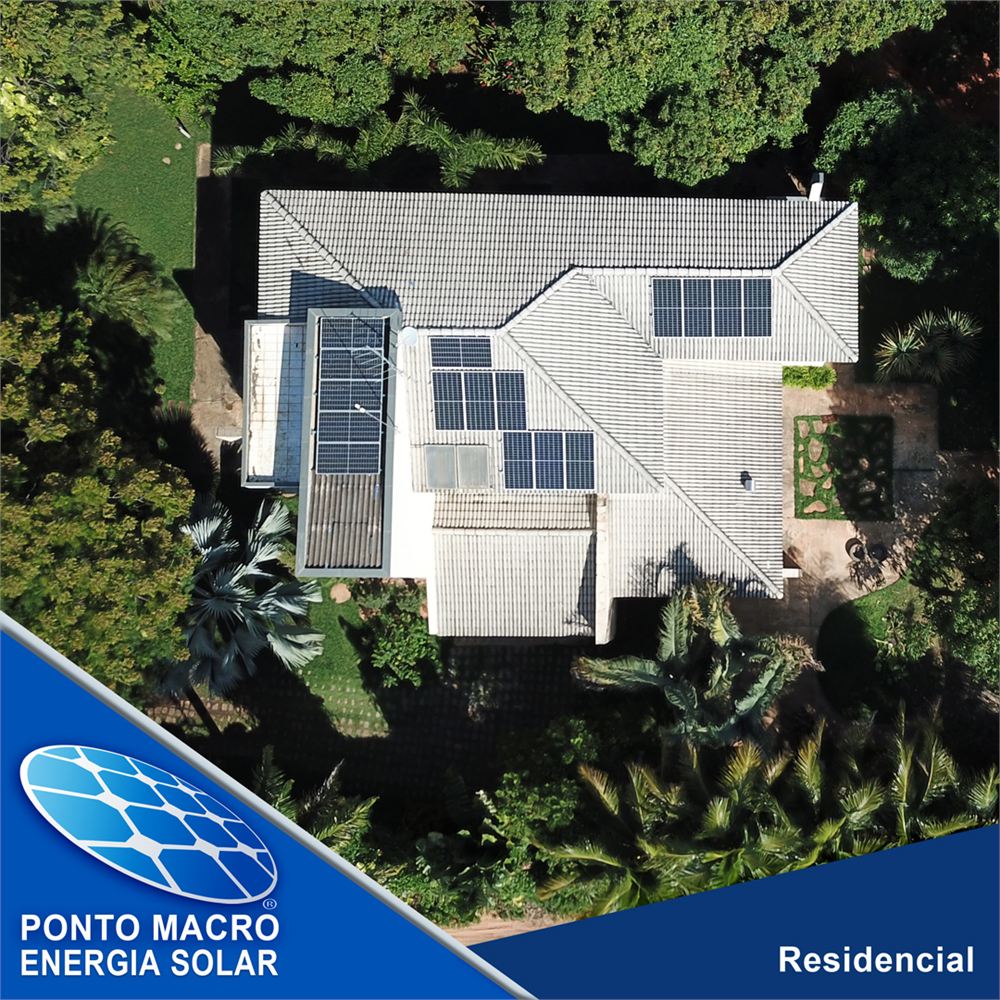 Projeto de energia solar: Residencial Valkened