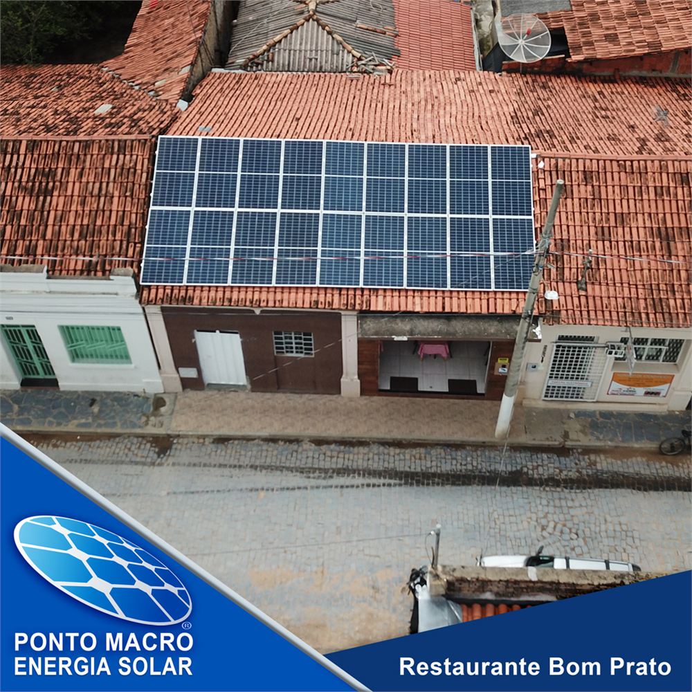 Projeto de energia solar: Restaurante Bom Prato