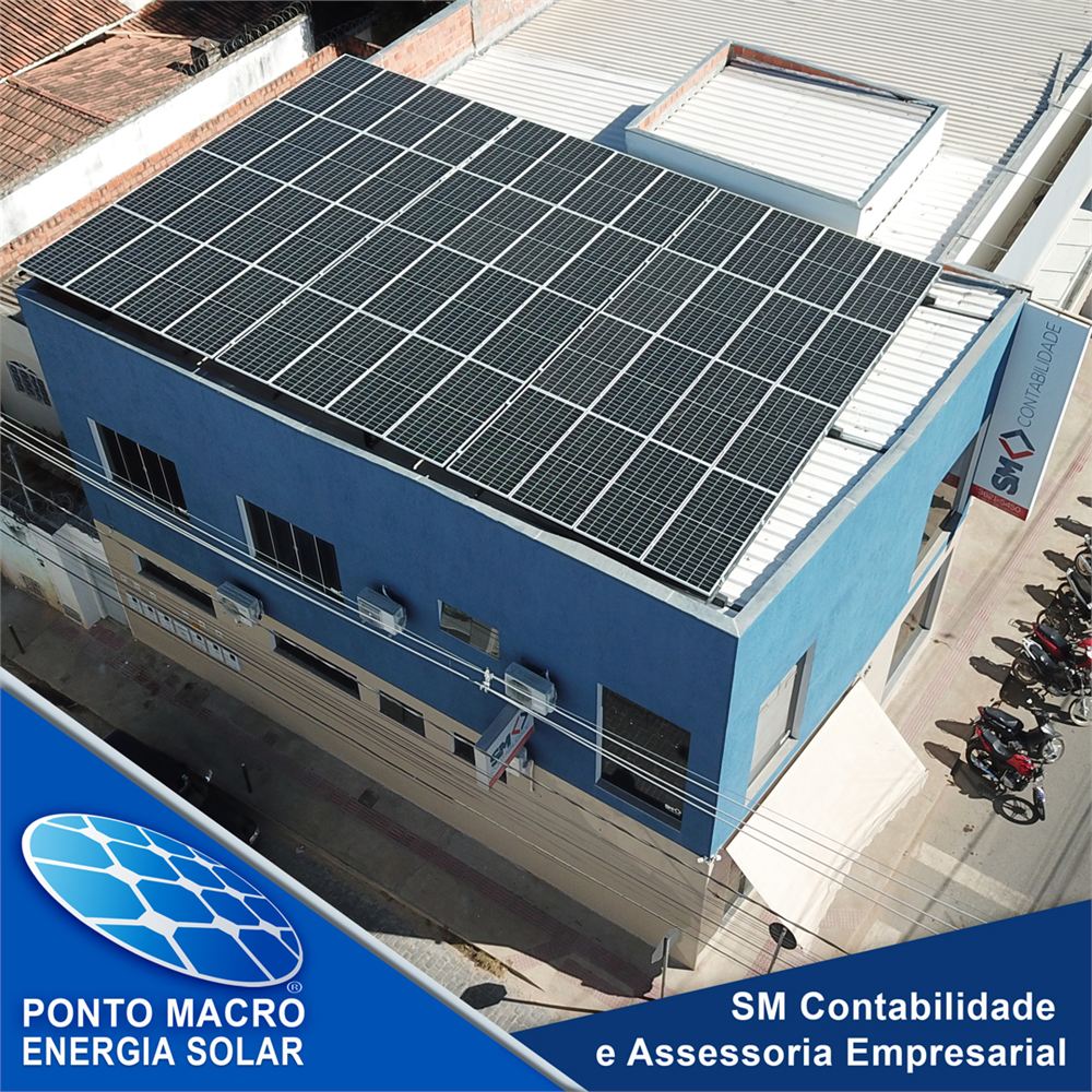 Projeto de energia solar: SM Contabilidade