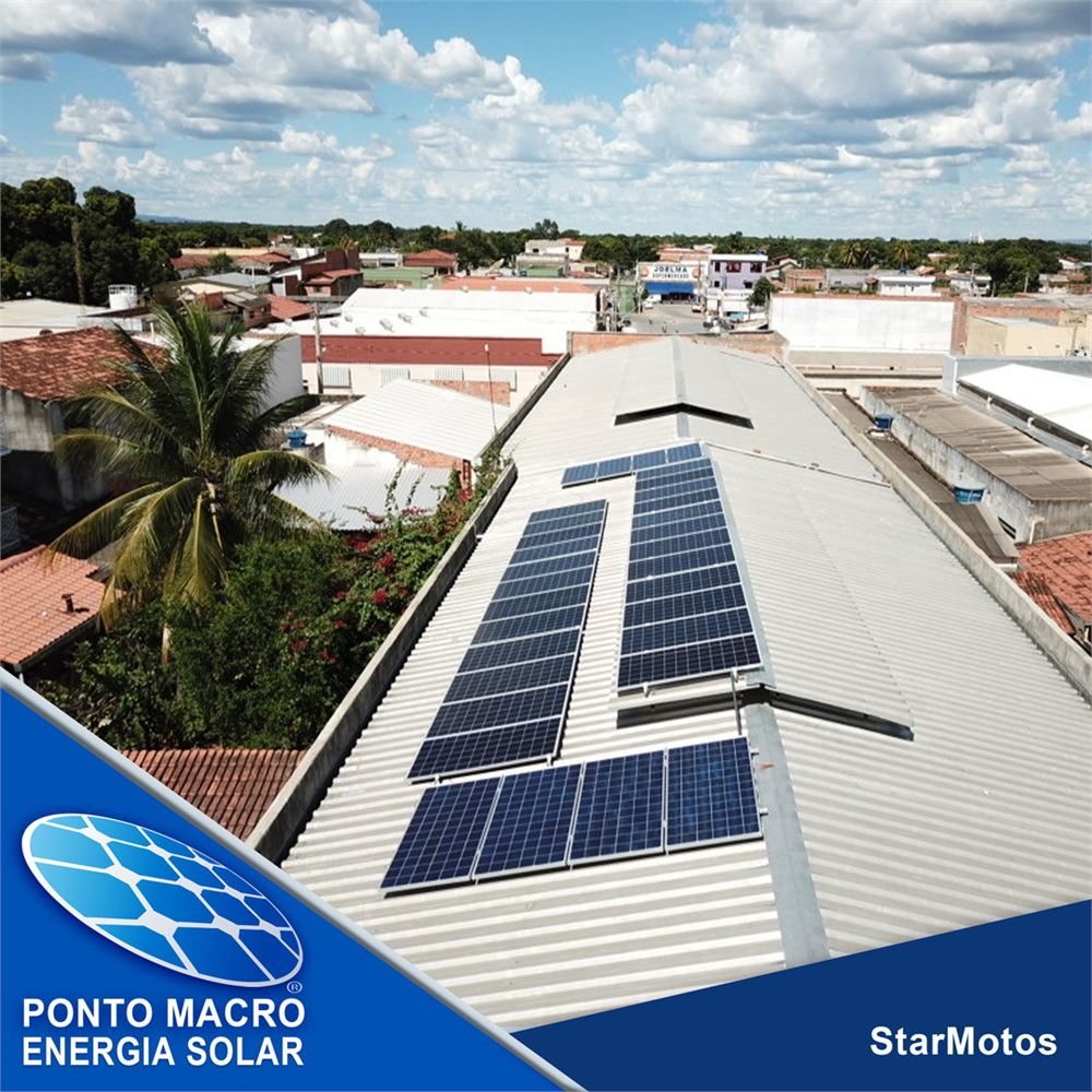 Projeto de energia solar: Star Motos