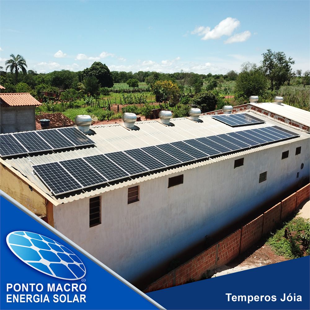 Projeto de energia solar: Temperos Jóia