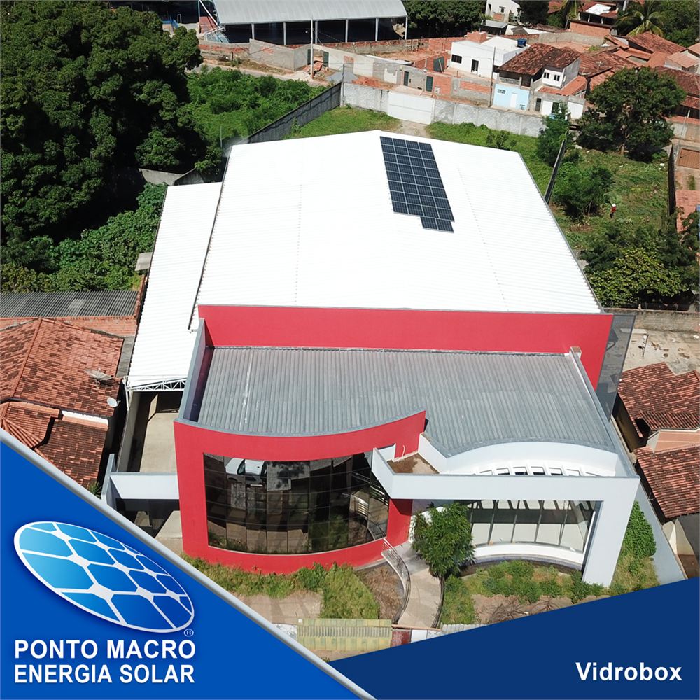 Projeto de energia solar: Vidrobox
